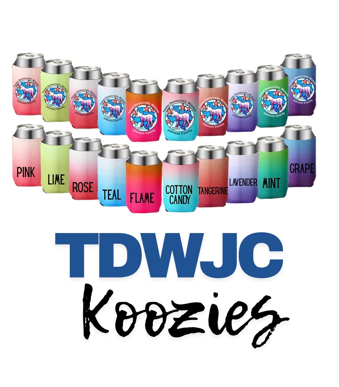 TDWJC Logo Koozie