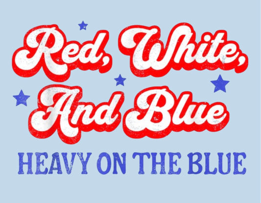 Heavy on the Blue 01